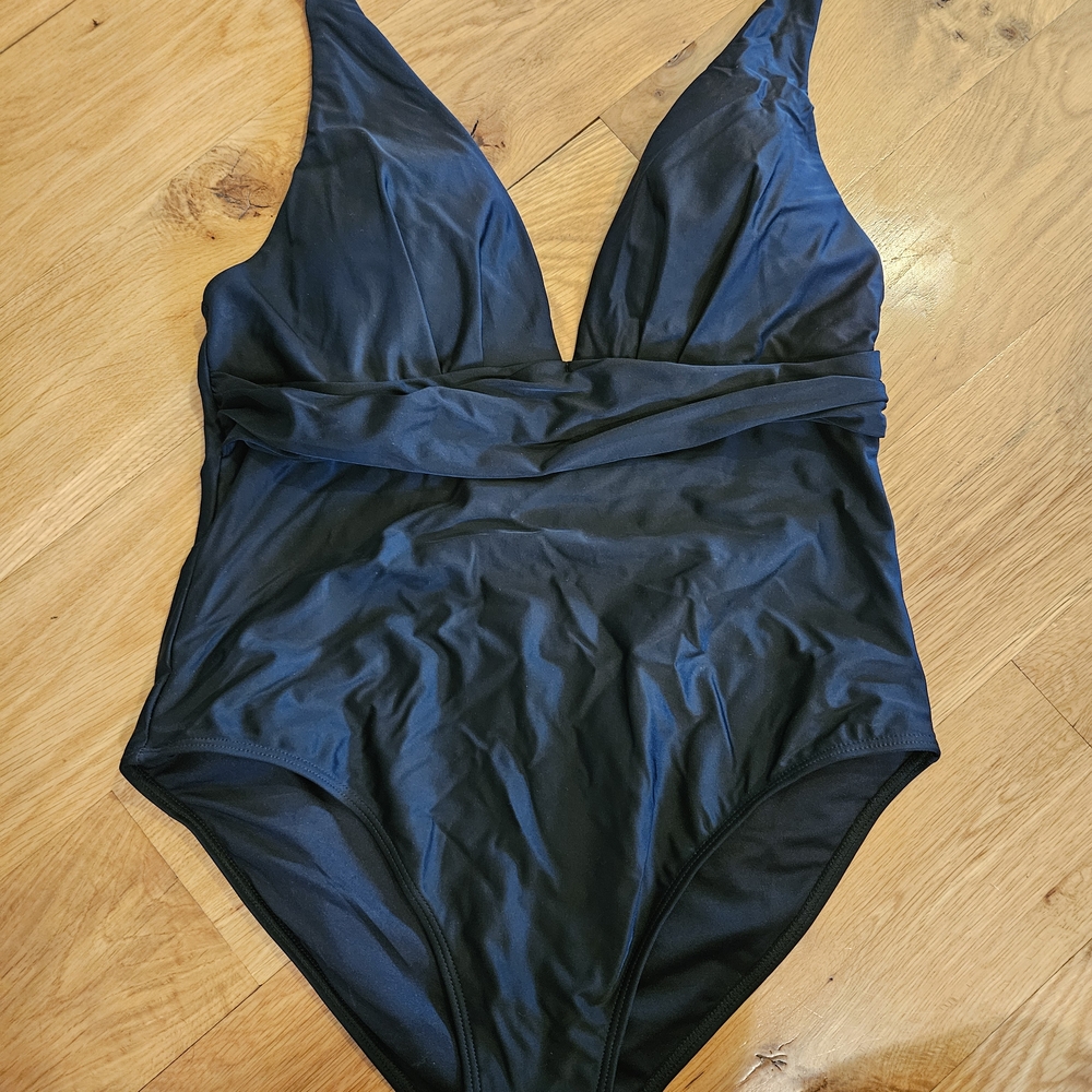 Infamous Swim Black Gwen One Piece Swimsuit